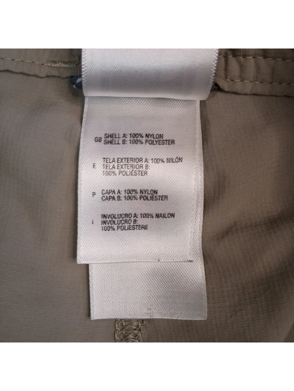 The North Face Men's Cargo Pants Beige Size 40 Longs